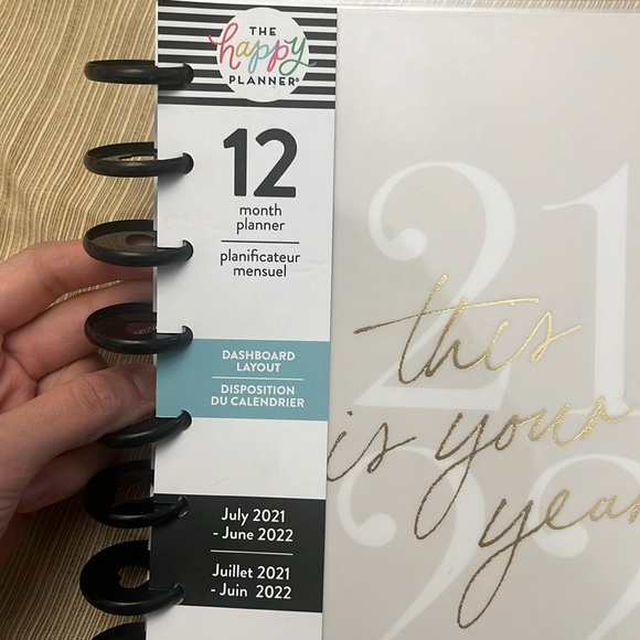 The Happy Planner 12 month planner July 2021-June 2022 planner this is your year - Picture 13 of 13